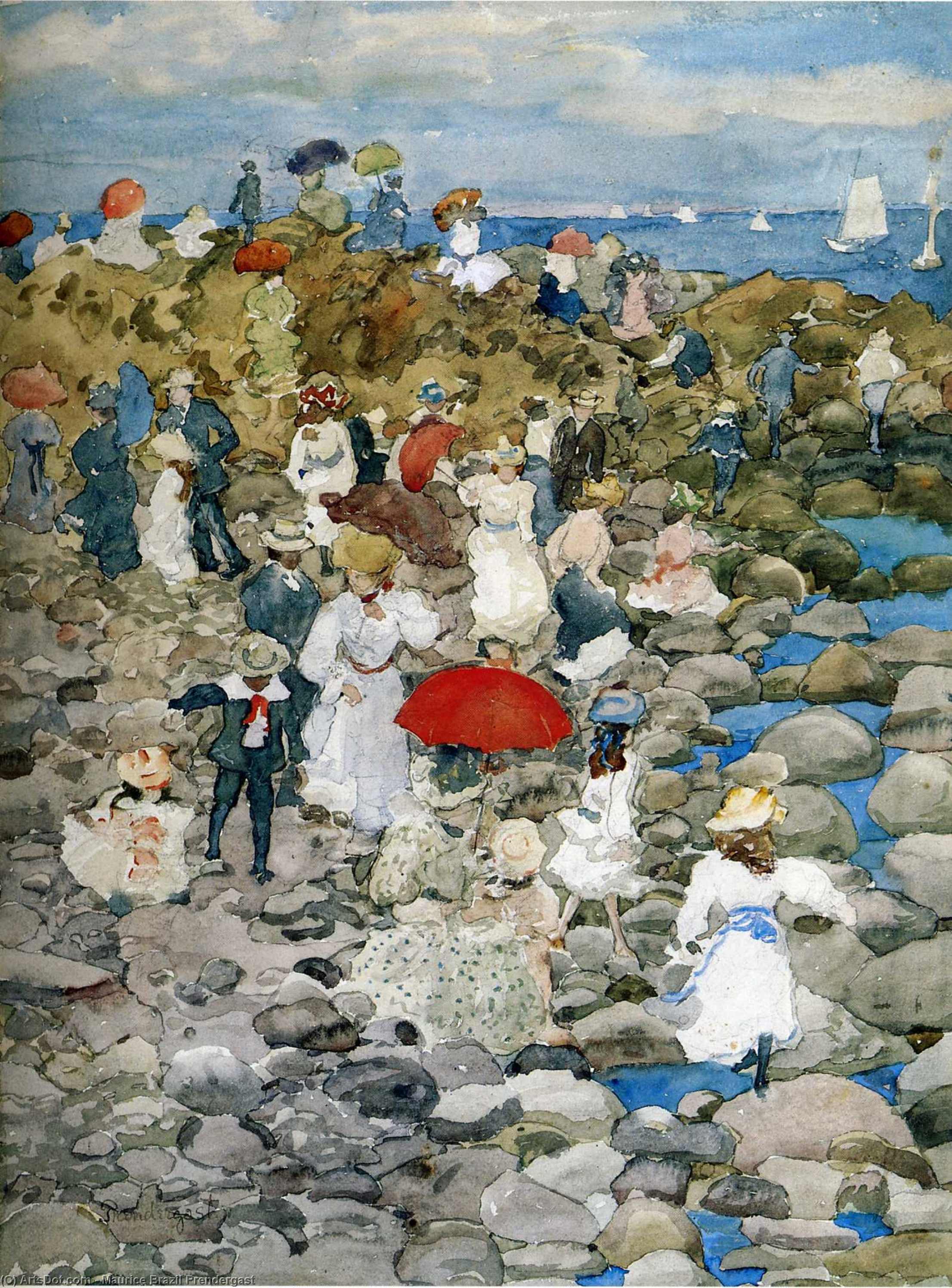 Untitled (6104) — Maurice Brazil Prendergast