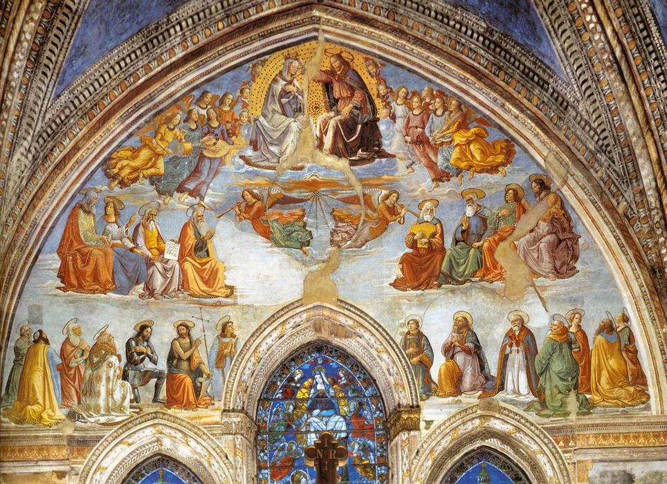 Coronation Of The Virgin — Domenico Ghirlandaio