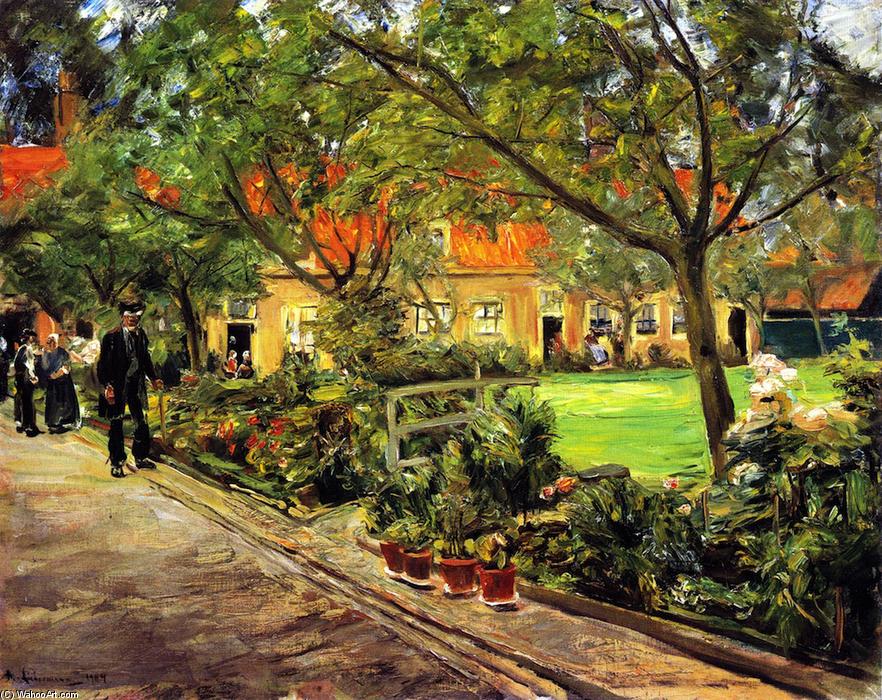 Jardín Del Hospital En Edam — Max Liebermann