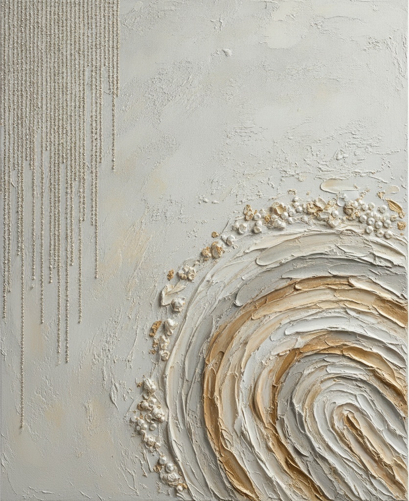 Descending Beads And The Ochre Arc — David Moreau