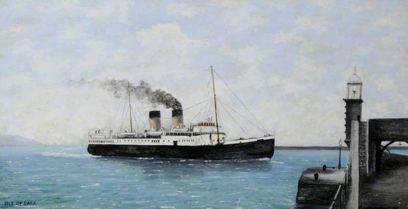 Steamship 'isle Of Sark', Built 1932 (dunbarton) — Charles William Hartnett