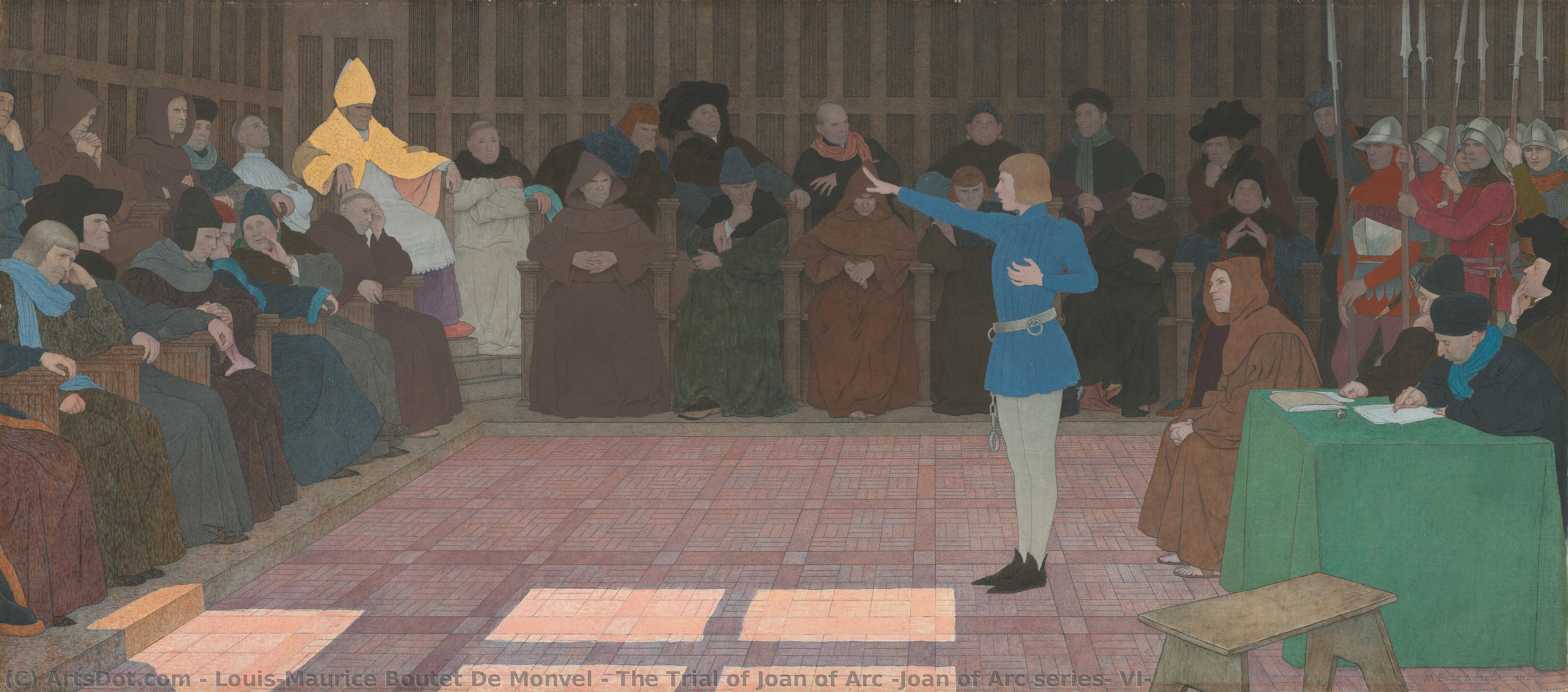 The Trial Of Joan Of Arc (joan Of Arc Series: Vi) — Louis-maurice Boutet De Monvel