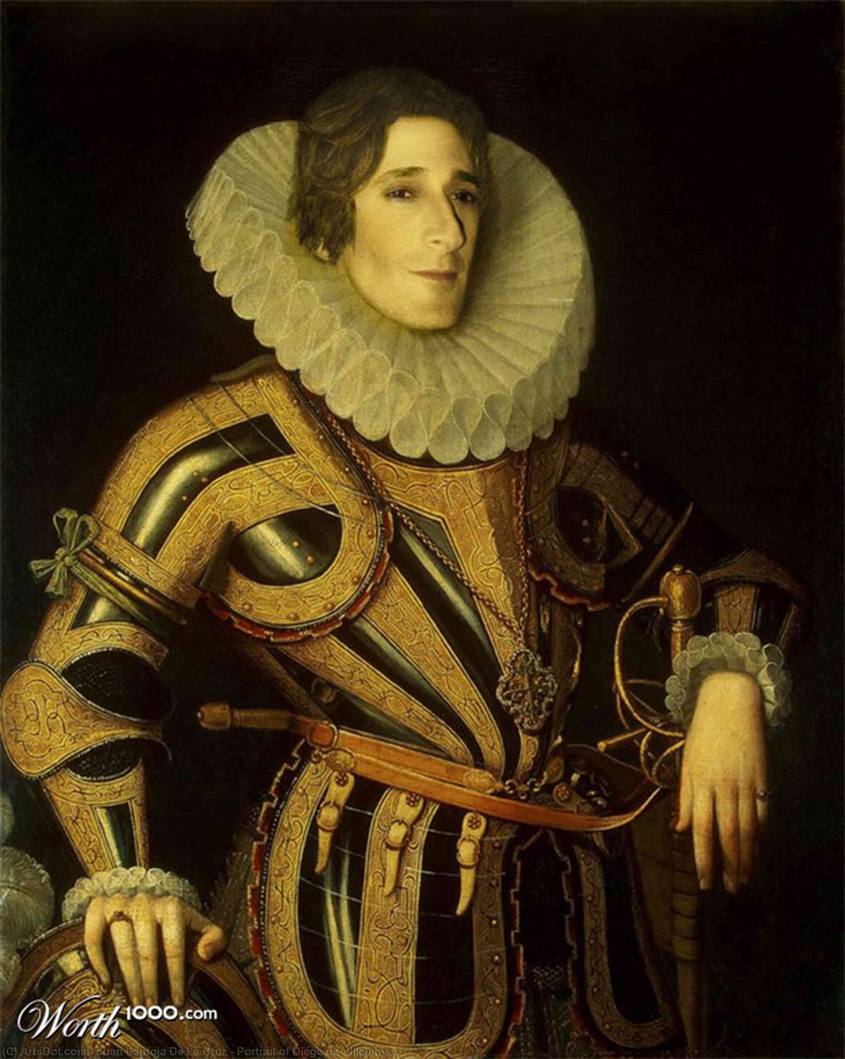Portrait Of Diego De Villamayor — Juan Pantoja De La Cruz