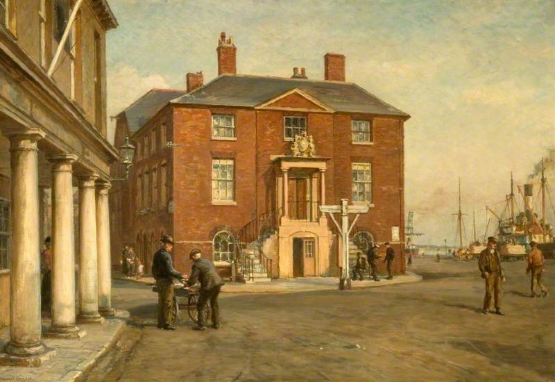 The Old Custom House At Poole, Dorset — Bernard Finnigan Gribble