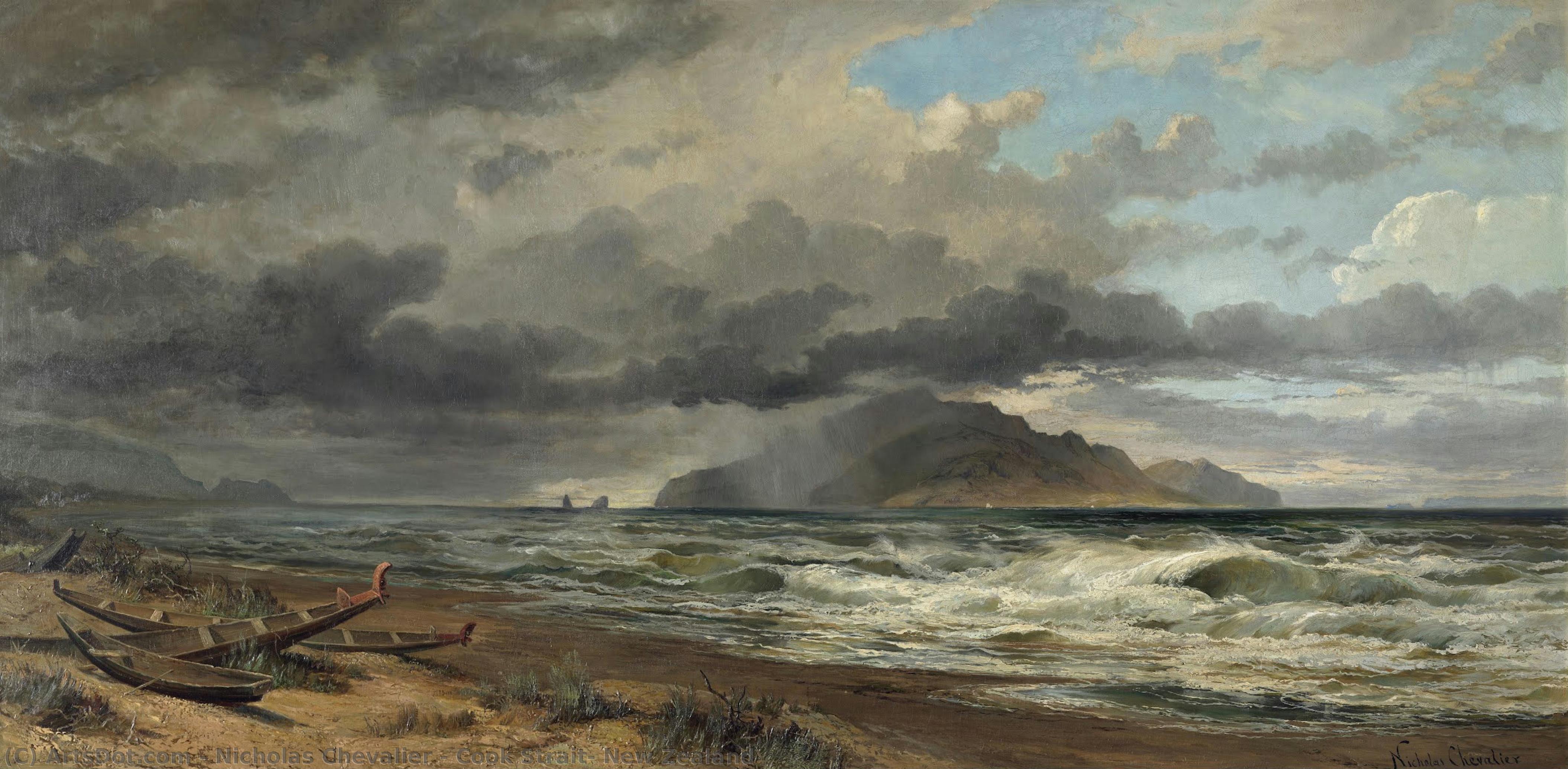 Cook Strait, New Zealand — Nicholas Chevalier