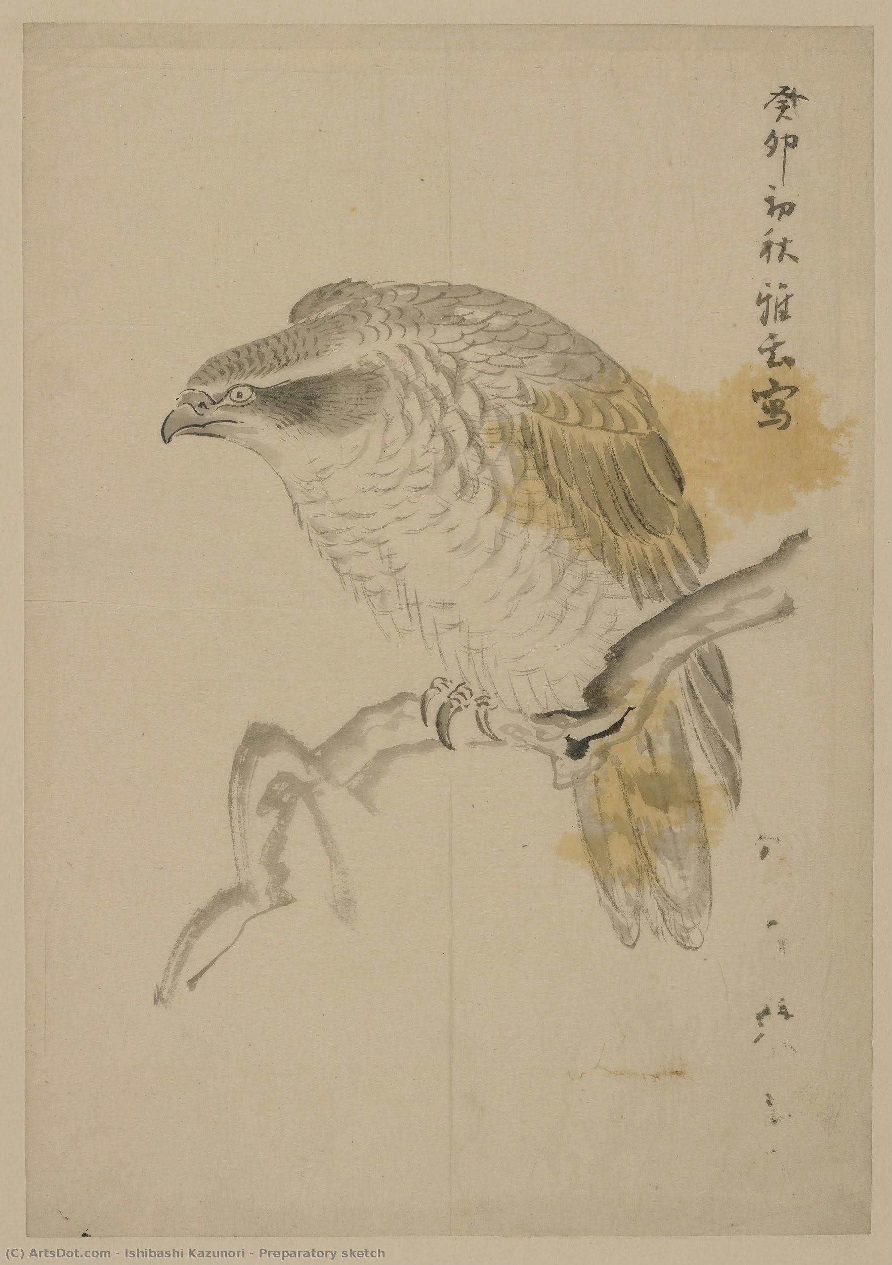 Preparatory Sketch — Išibashi Kazunori