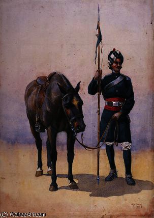 Soldier Of The 19th Lancers Punjabi Musalman — Alfred Crowdy Lovett