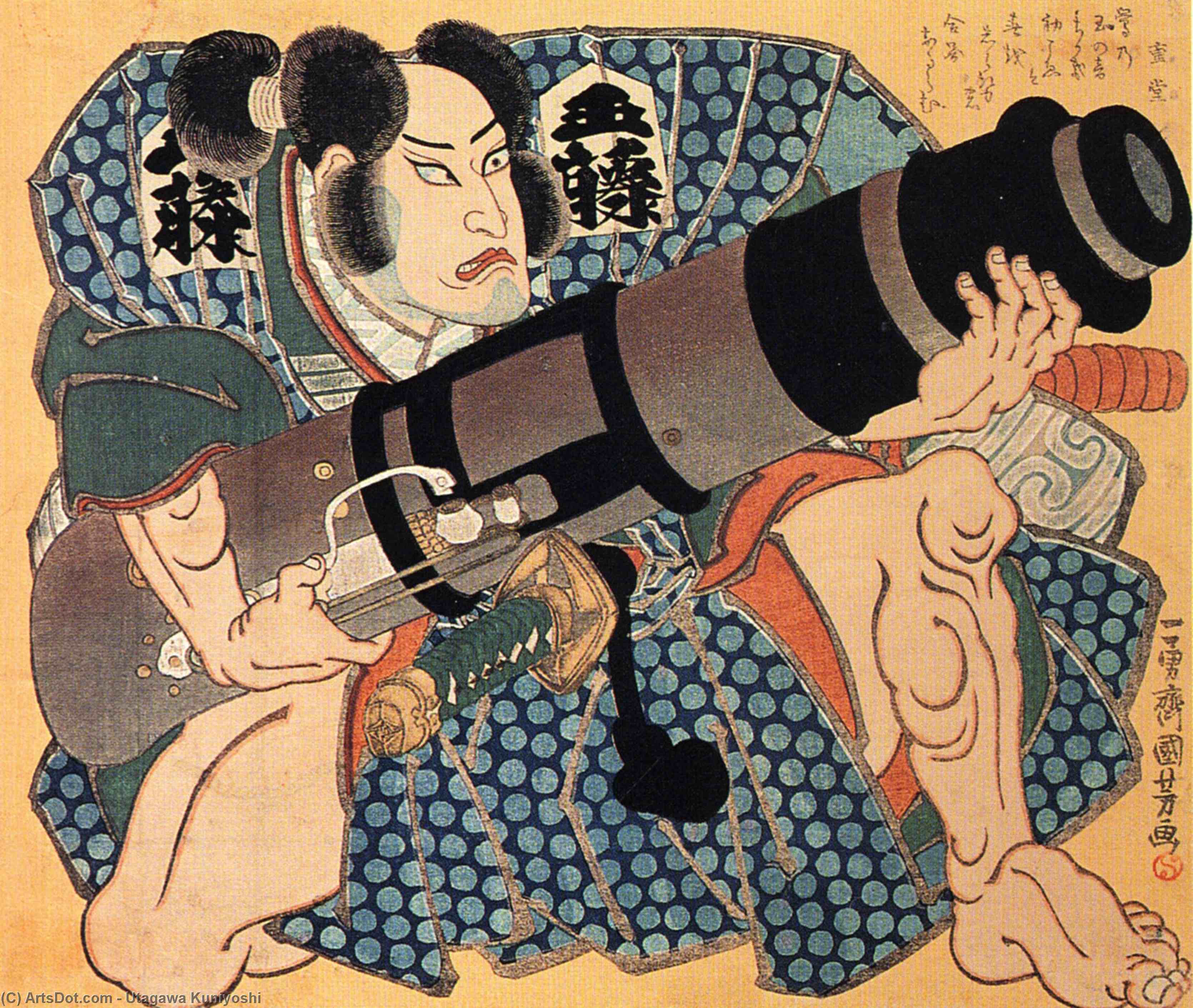 The Actor (9) — Utagawa Kuniyoshi