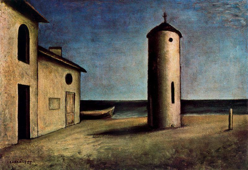 Dopo Il Tramonto — Carlo Carrà