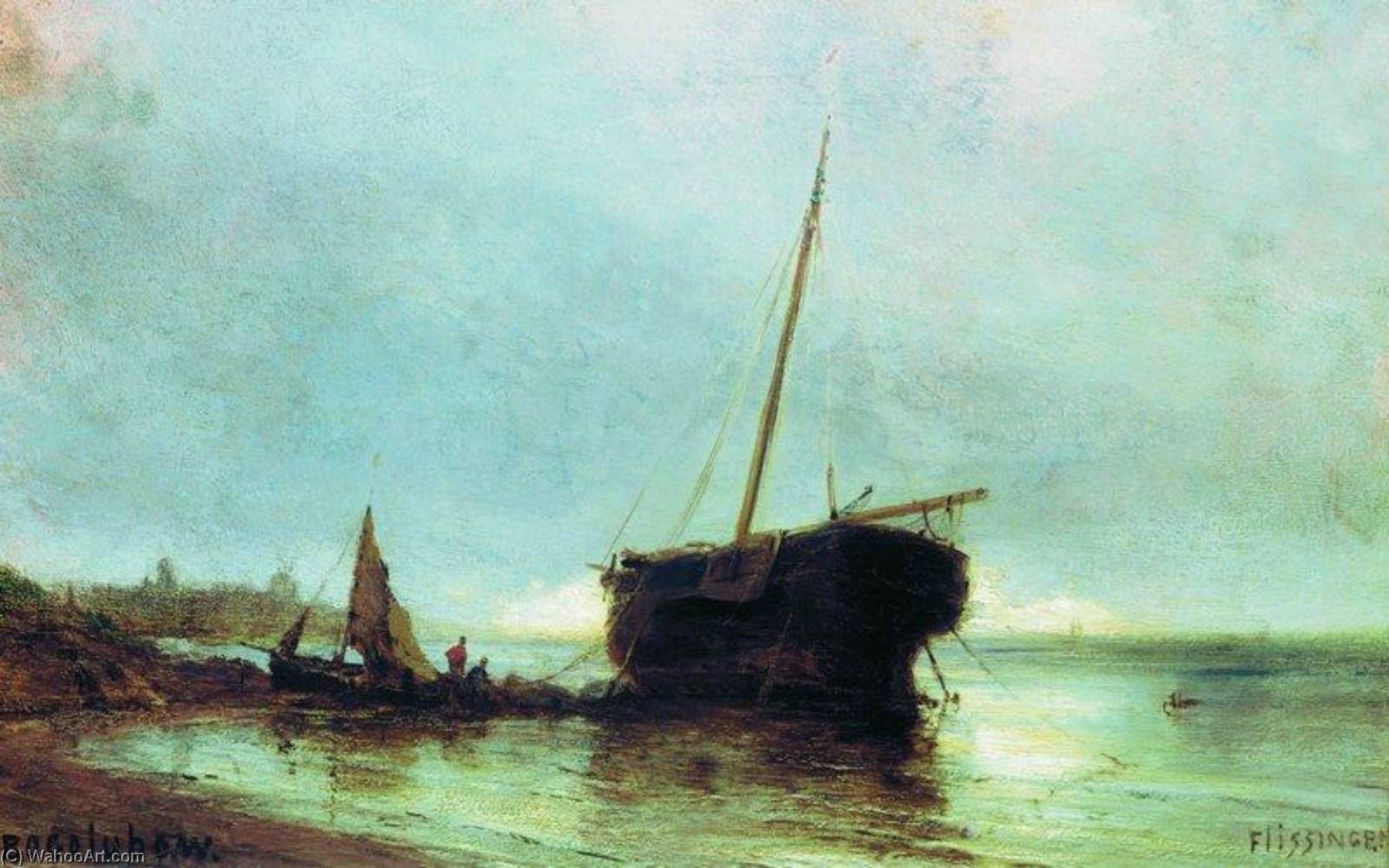 Fishing Boat — Alexei Petrovich Bogoliubov