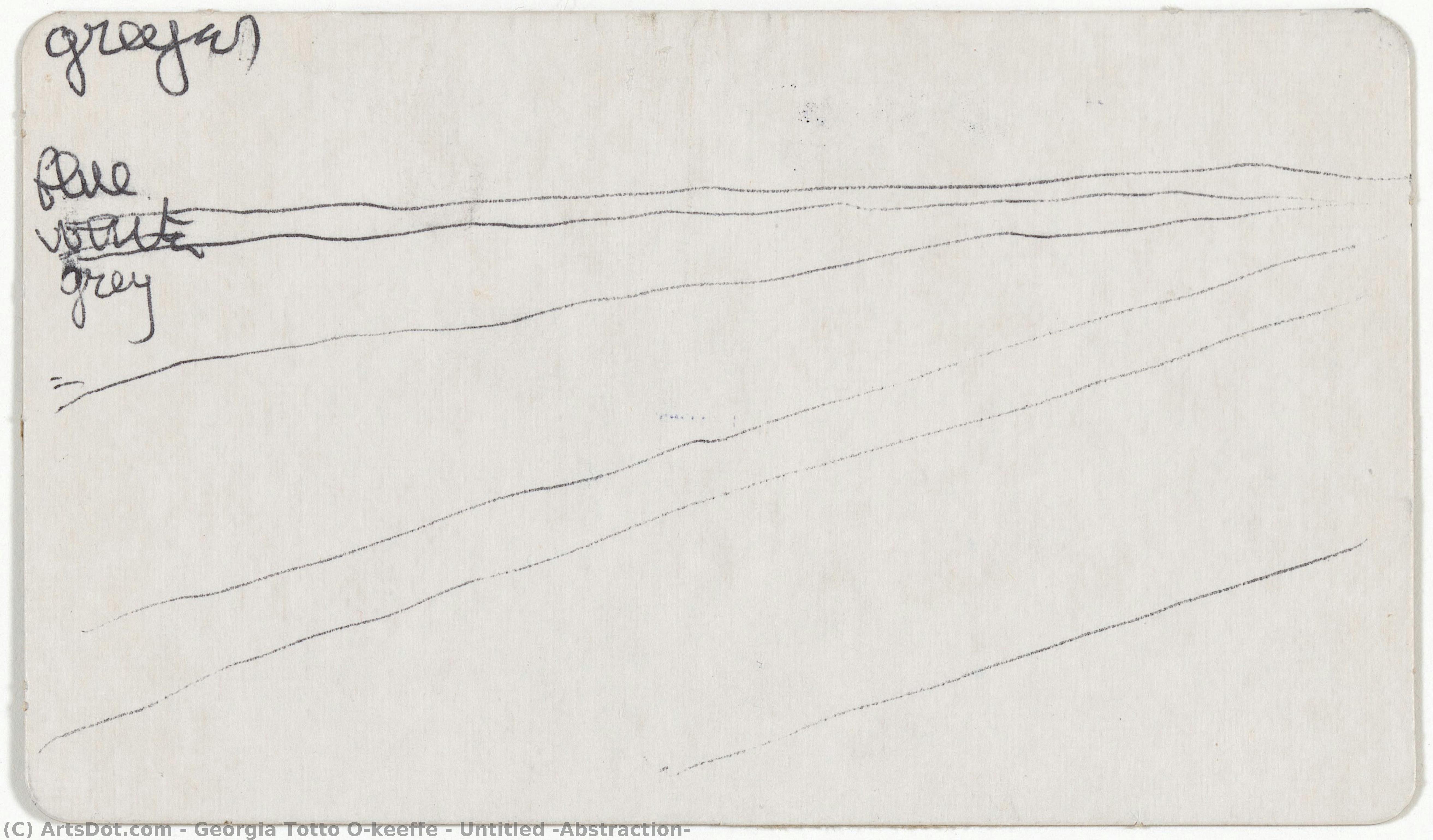 Unbenannt (abstraktion) — Georgia O’keeffe