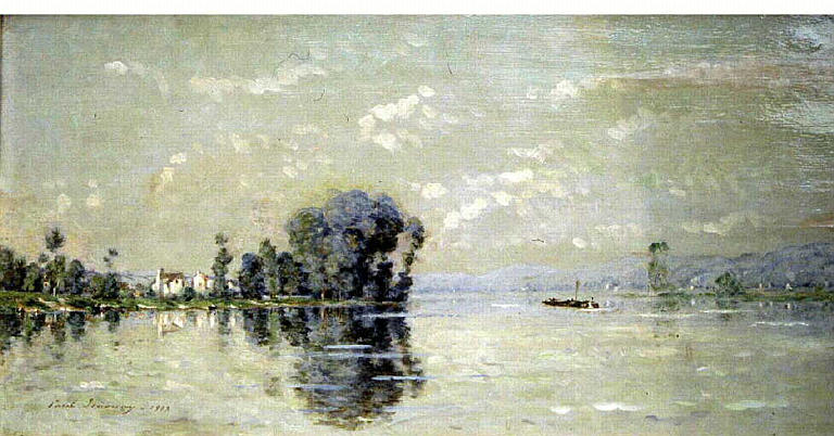 Vue De L'oise Au Petit Matin — Jouanny Paul