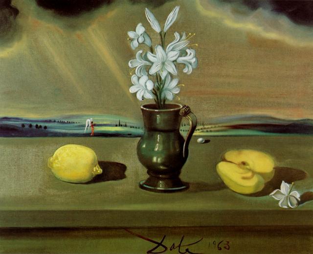 Untitled (still Life With Lilies), 1963 — Salvador Dalí