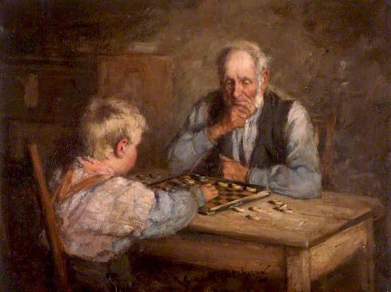 The Draught Players — Robert Gemmell Hutchison