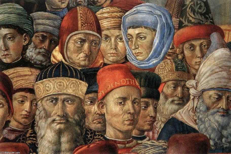 Procession Of The Youngest King (detail) — Benozzo Gozzoli