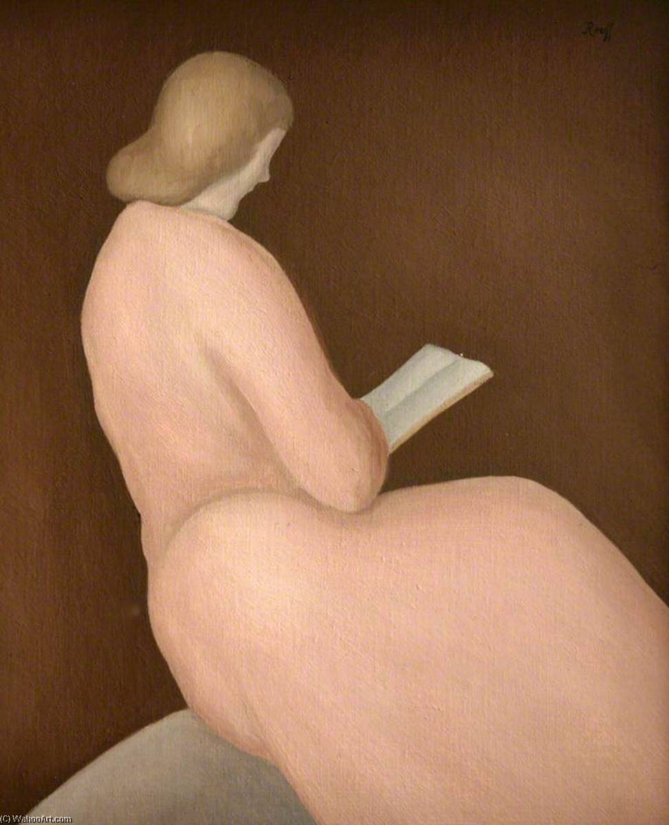 Woman Reading — Albert Reuss