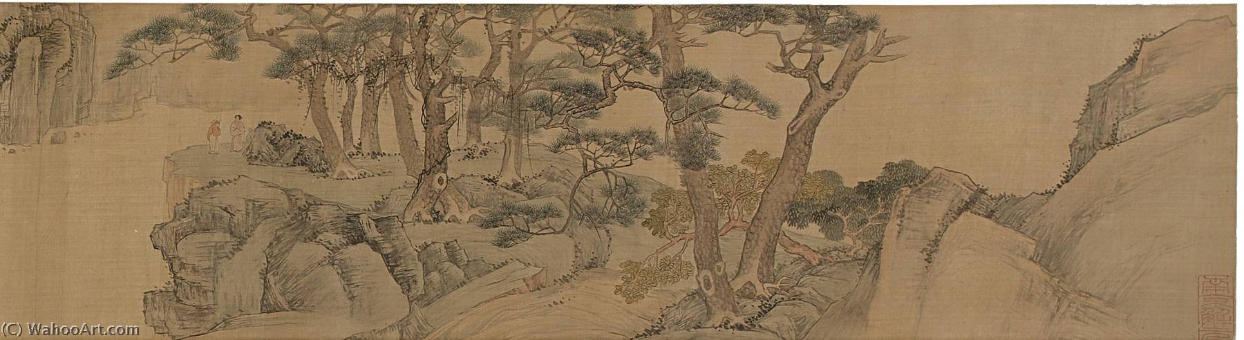 Listening To The Sound Of Wood Pigeons — Tang Yin