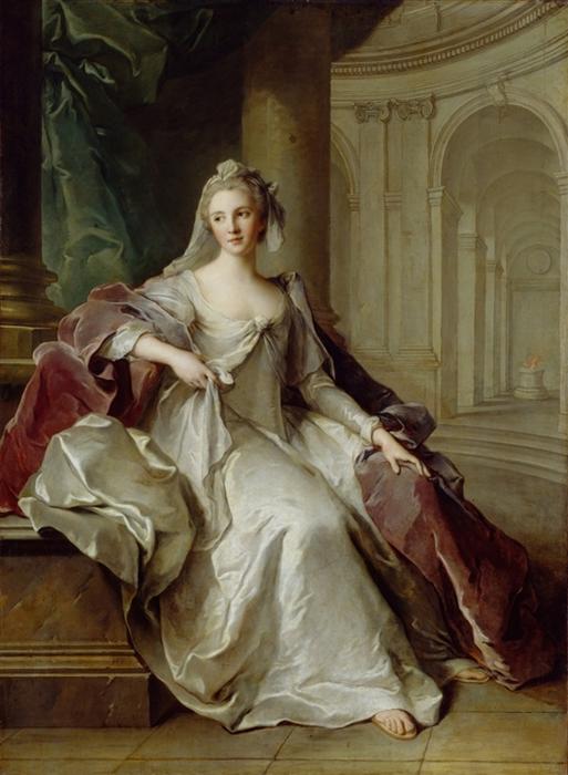 Madame Henriette De France As A Vestal Virgin — Marc Nattier