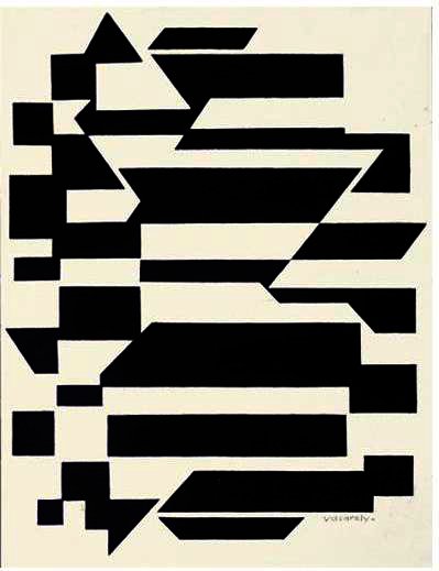 Sipontum K — Victor Vasarely