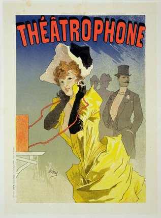 Reproduction Of A Poster Advertising The First — ジュール・シェレ