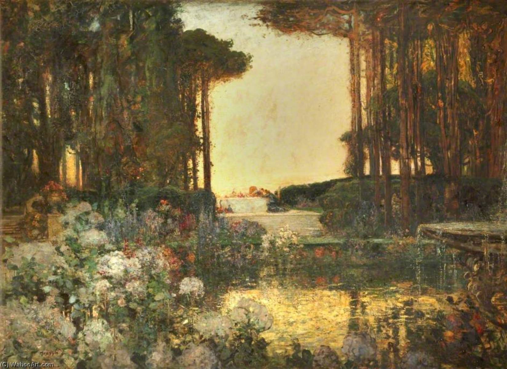 The Garden Of Peace — Thomas Edwin Mostyn