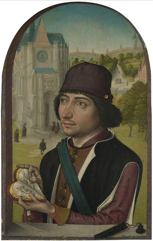 Portrait Of A Young Man — Master Of The View Of Saint Gudule