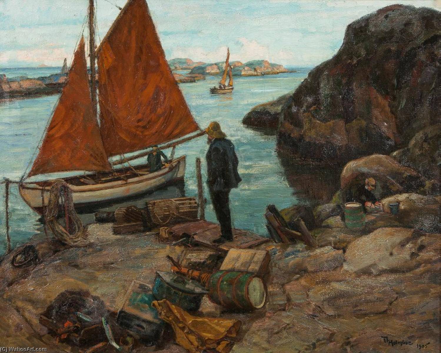 Fra En Uthavn — Thorolf Holmboe
