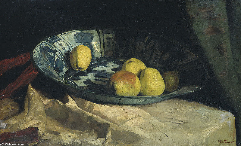 Stil Life With Apples — Willem De Zwart