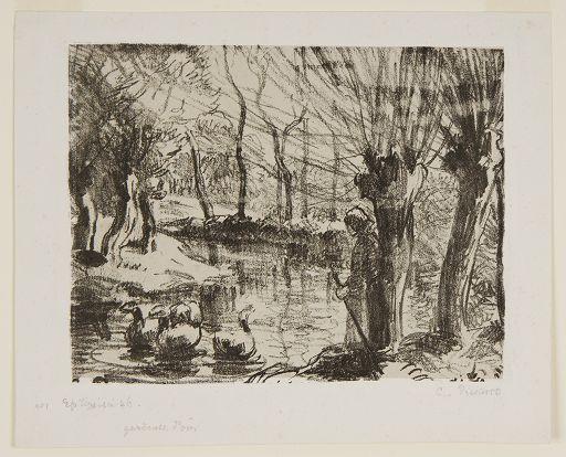 Goose Girl 1 — Camille Pissarro
