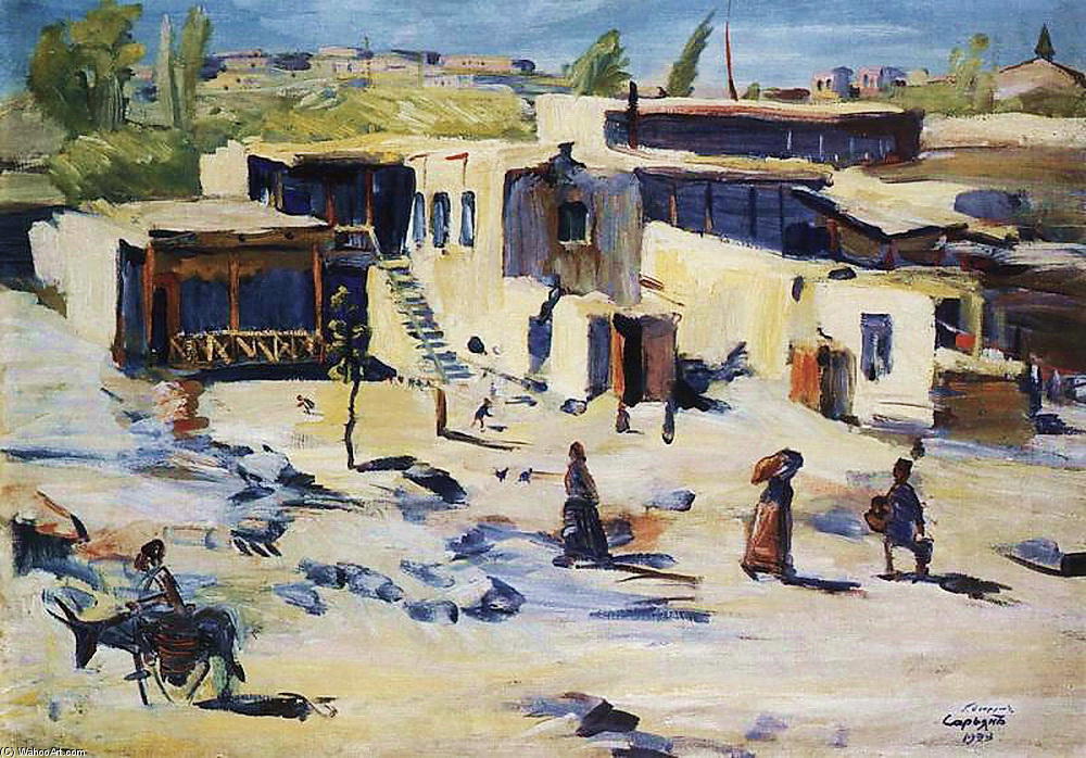 A Nook Of Old Yerevan — Martiros Sarian