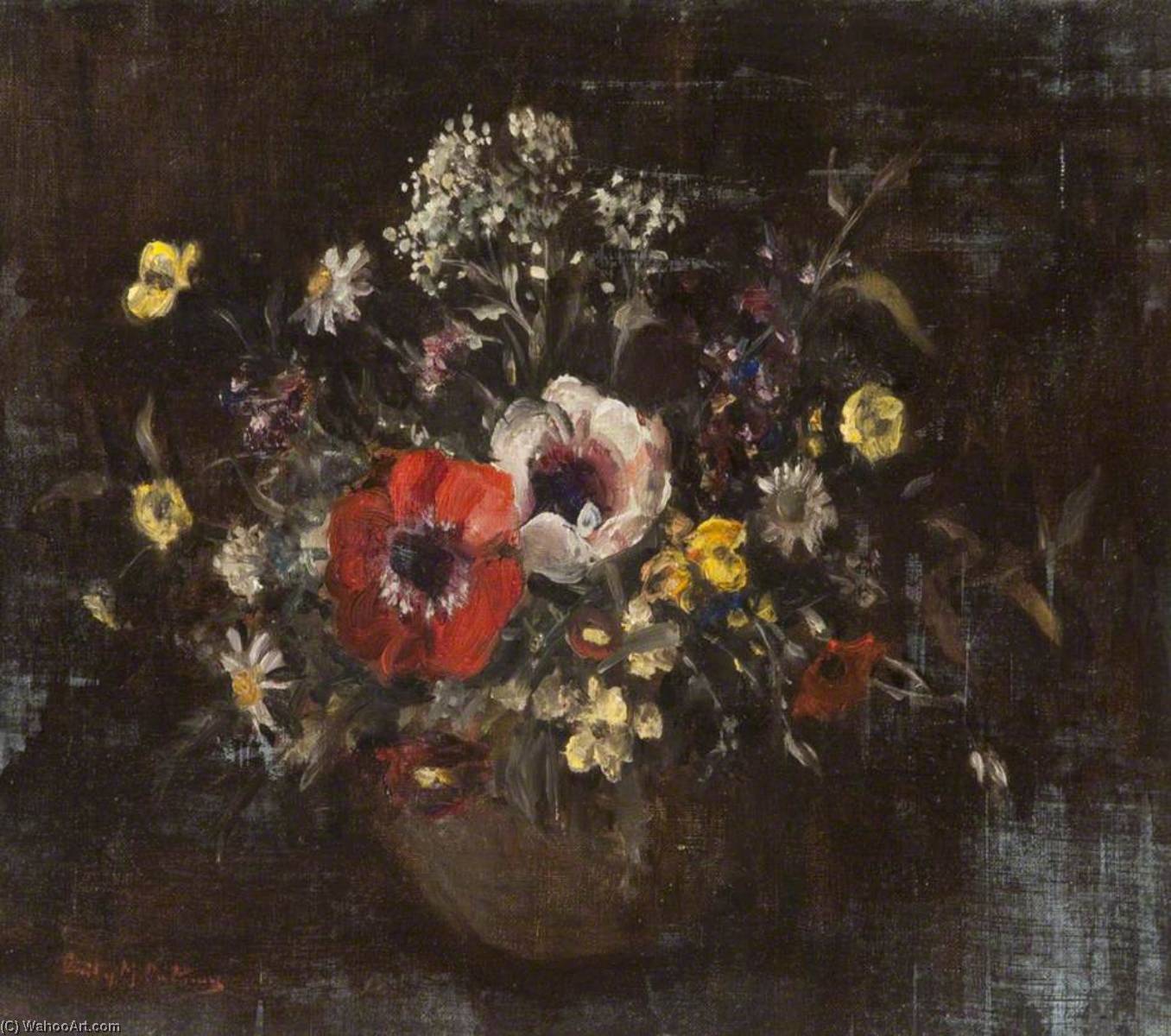 Anemones And Wild Flowers — Emily Murray Paterson