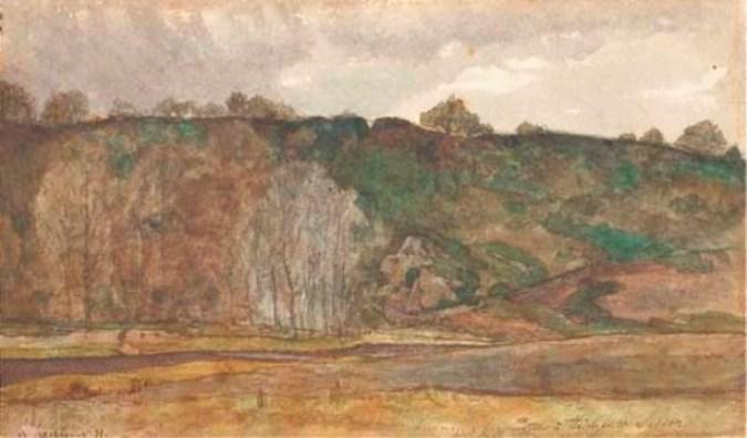 The Crest Of A Hill — Henri-joseph Harpignies