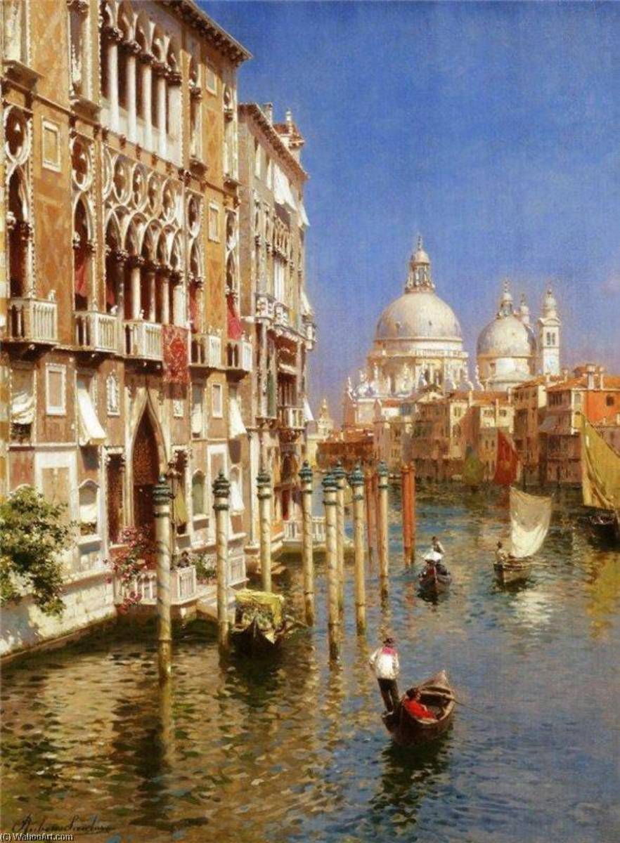 The Grand Canal, Venice — Rubens Santoro