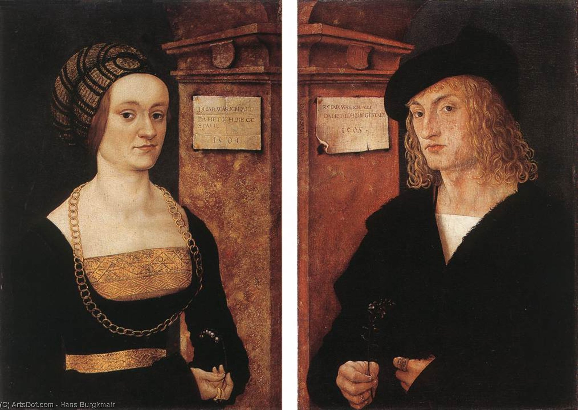 Barbara And Hans Schellenberger — Hans Burgkmair