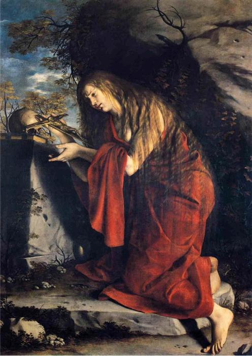 Saint Mary Magdalen In Penitence — Orazio Gentileschi