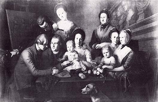 The Peale Family, (painting) — Charles Willson Peale