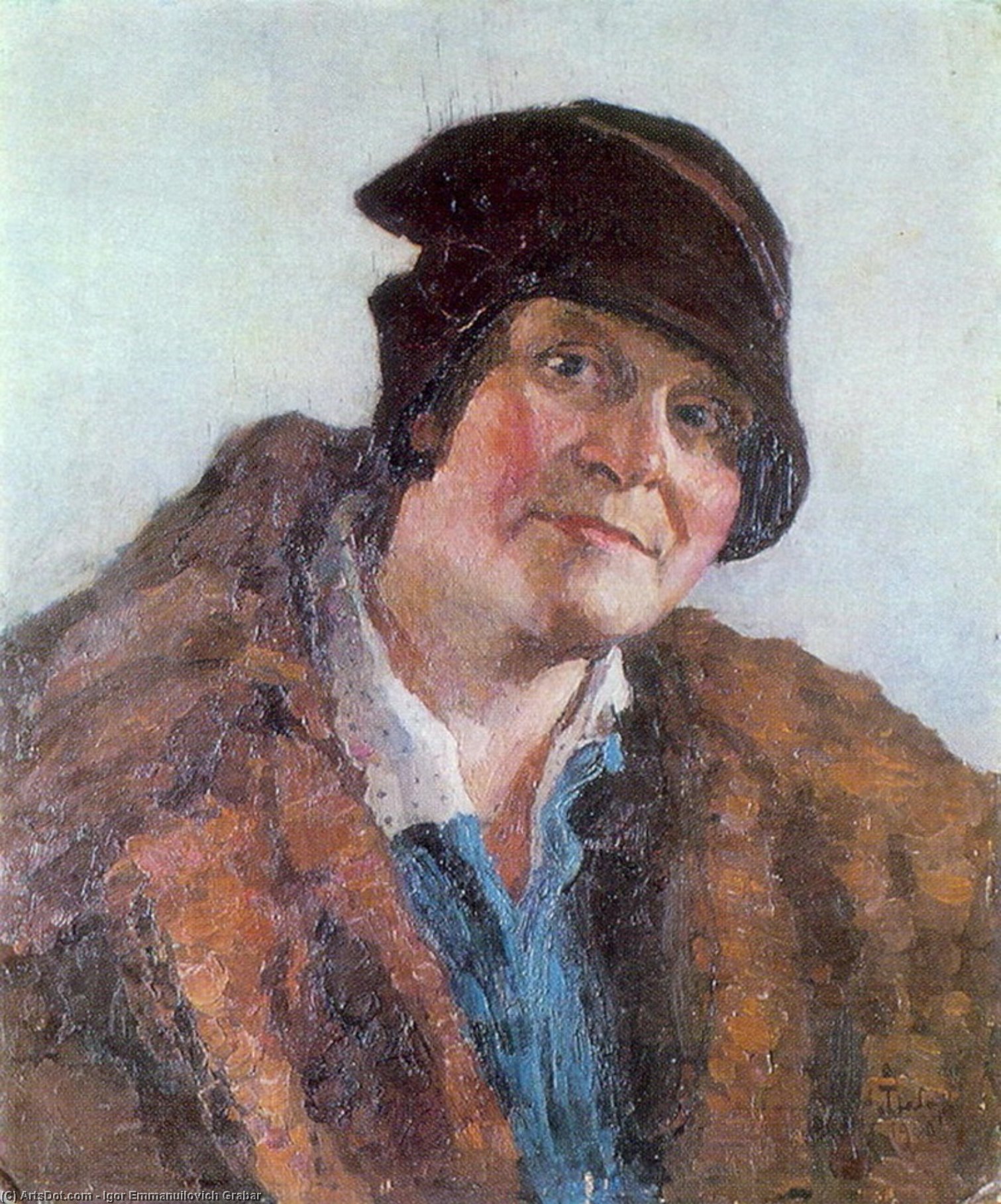 Portrait Of M.grabar-dobryanskaya — Igor Emmanuilovich Grabar