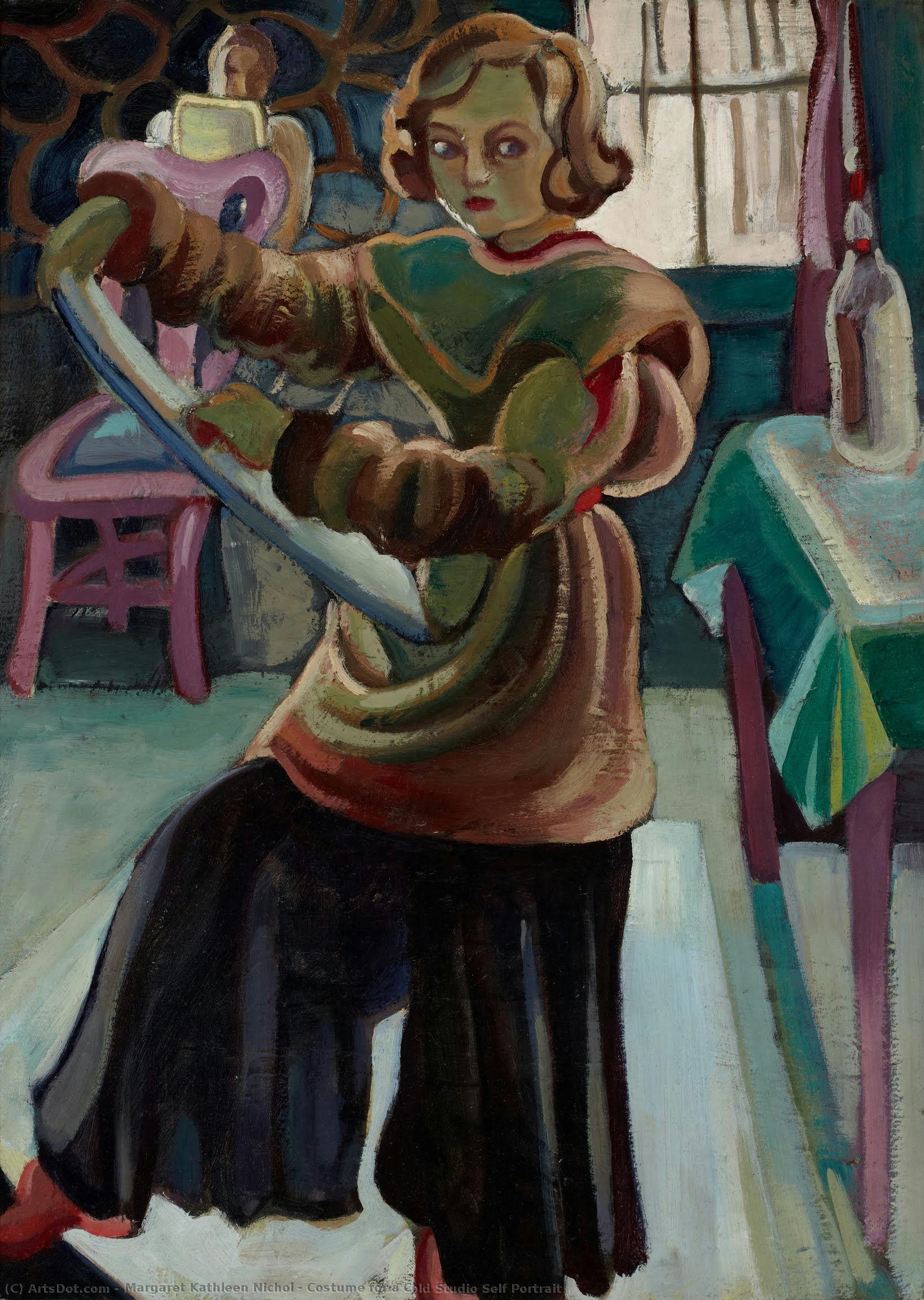 Costume For A Cold Studio Self Portrait — Margaret Kathleen Nichol