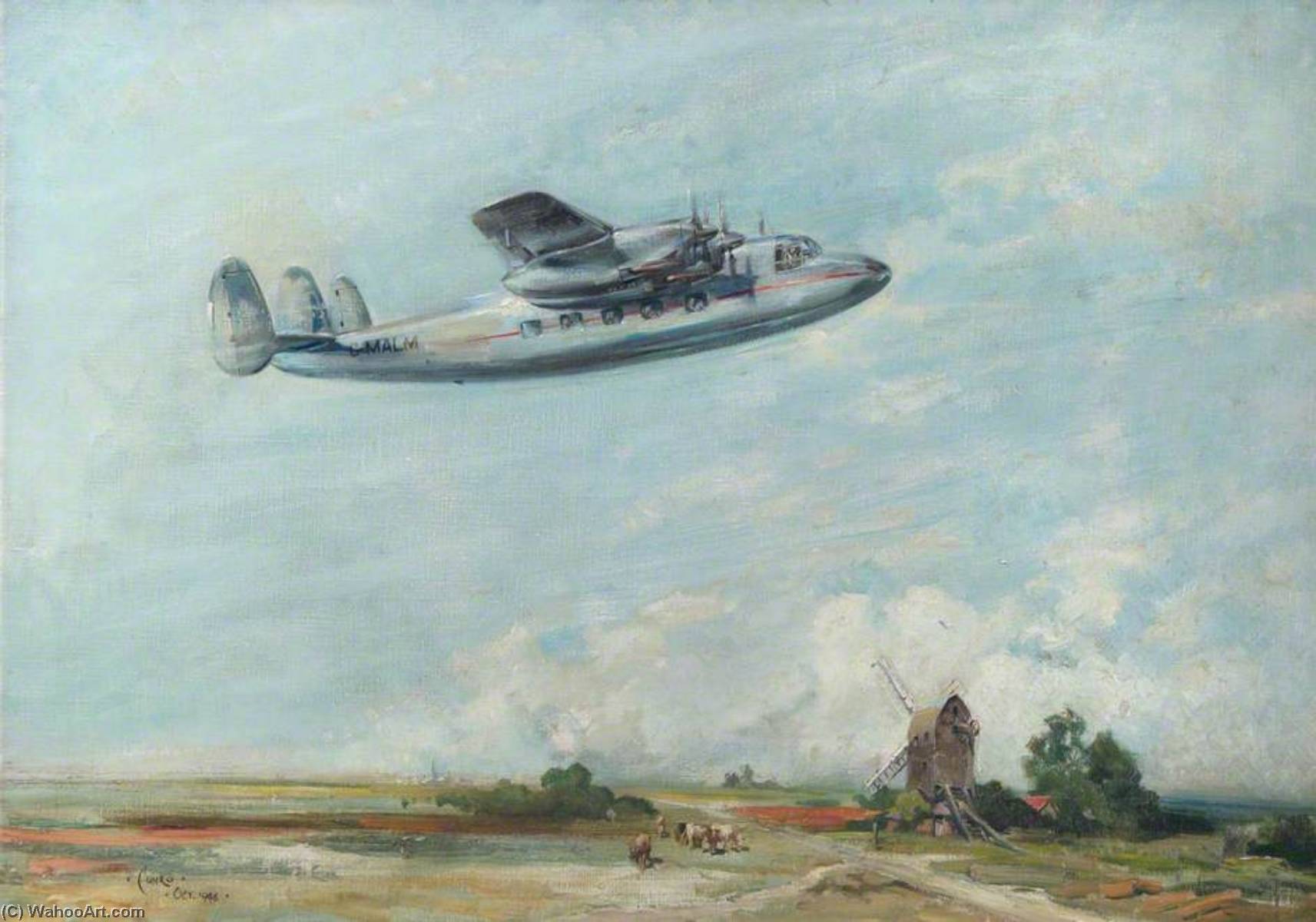 Miles Marathon In Flight — Terence Tenison Cuneo