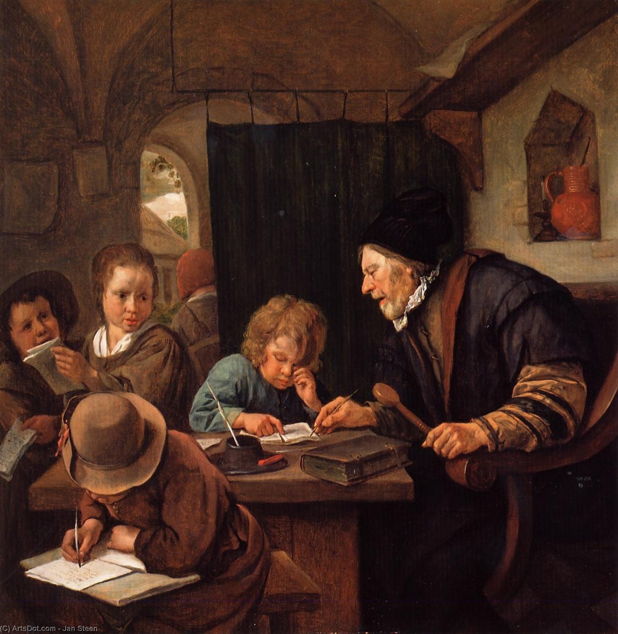 The Severe Teacher — Ян Стен