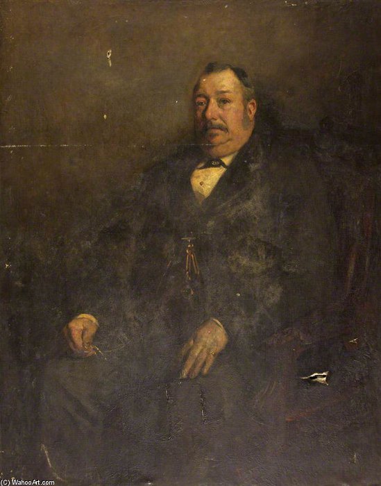 Portrait Of A Man - — Sir Hubert Von Herkomer