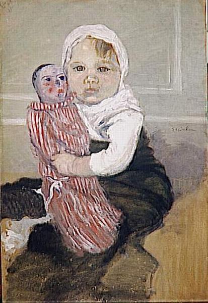 L'enfant À La Poupée — Theophile Alexandre Steinlen