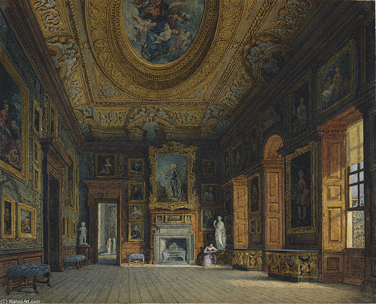 Kensington Palace, Queen Caroline's Drawing Room — Čarls Vild