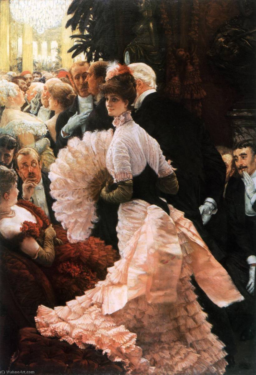 English A Woman Of Ambition (political Woman) Also Known As The Reception — Jacques Joseph Tissot