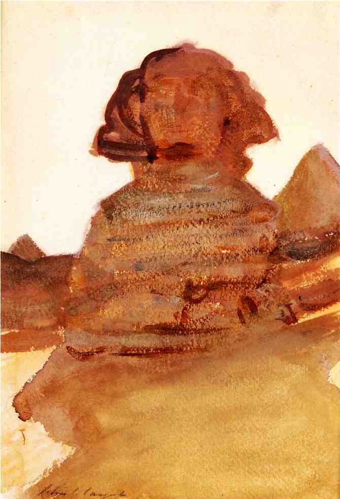 The Sphinx — John Singer Sargent