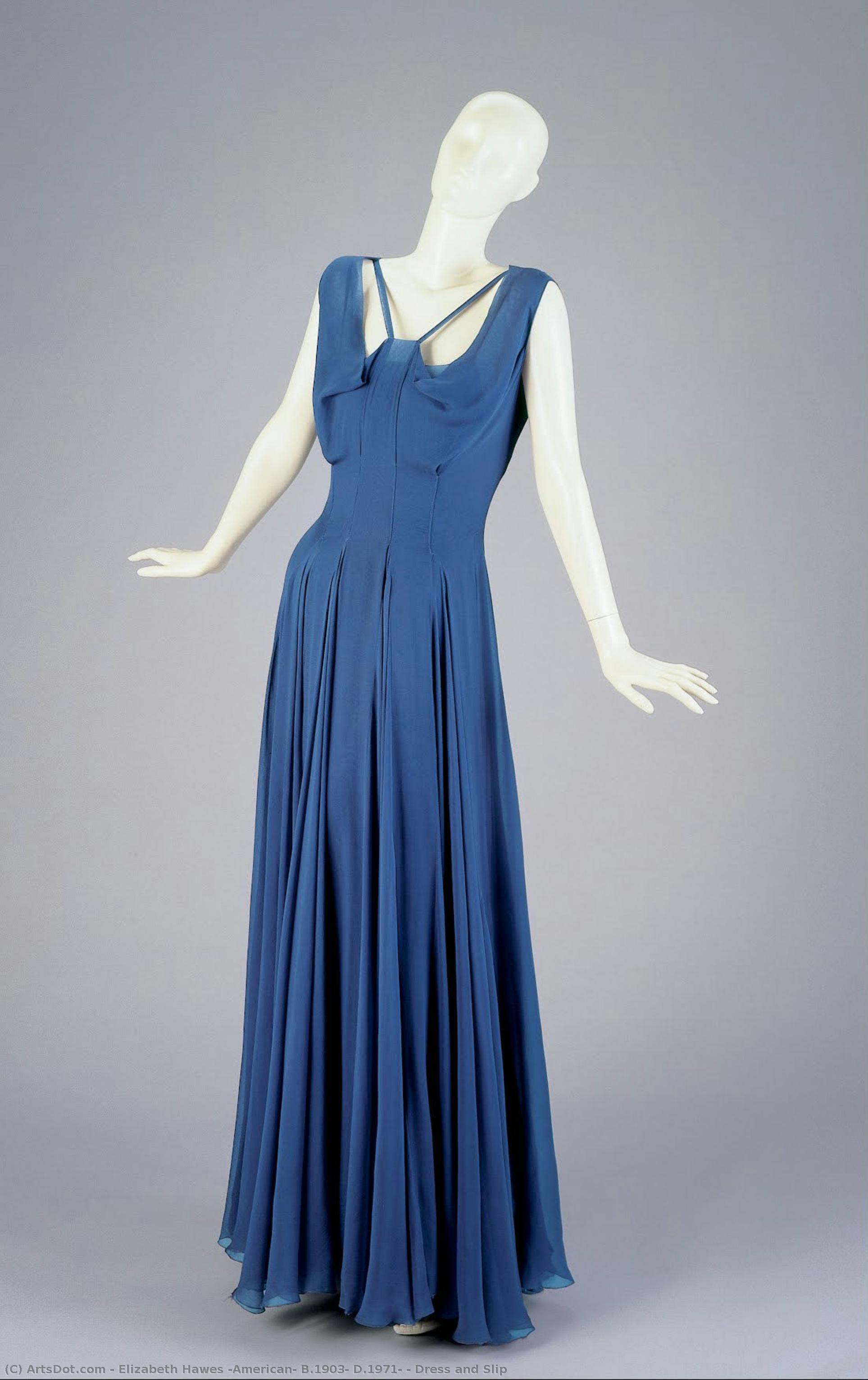 Dress And Slip — Elizabeth Hawes (american, B.1903, D.1971)