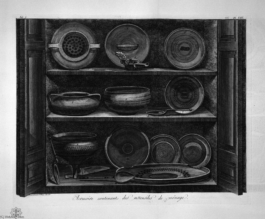 Cabinet Containing Household Utensils — Giovanni Battista Piranesi