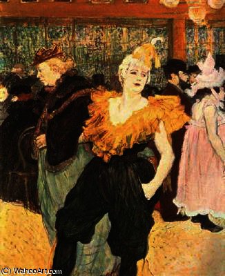 Cha-u-kao, The Chinese Clown — Henri De Toulouse-lautrec