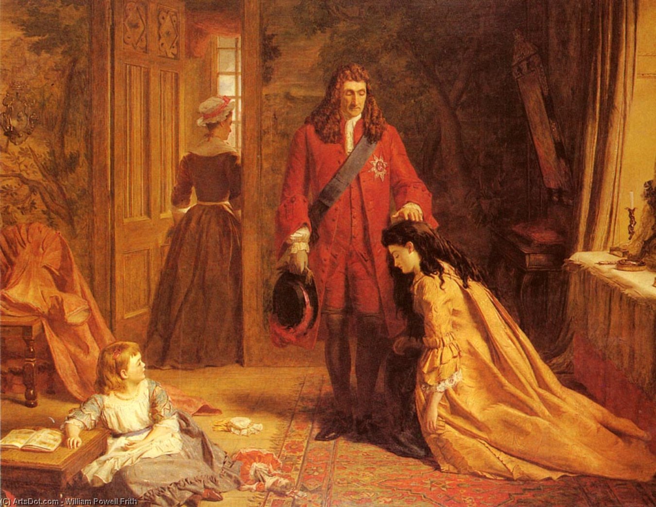 An Incident In The Life Of Mary Wortley Montague — Vilijam Pol Frith
