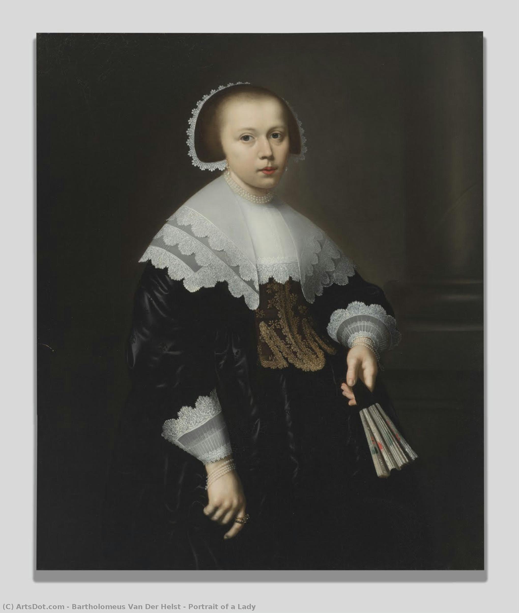 Portrait Of A Lady — Bartholomeus Van Der Helst